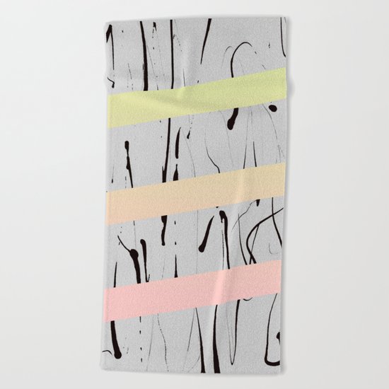 blocks #4 Beach Towel