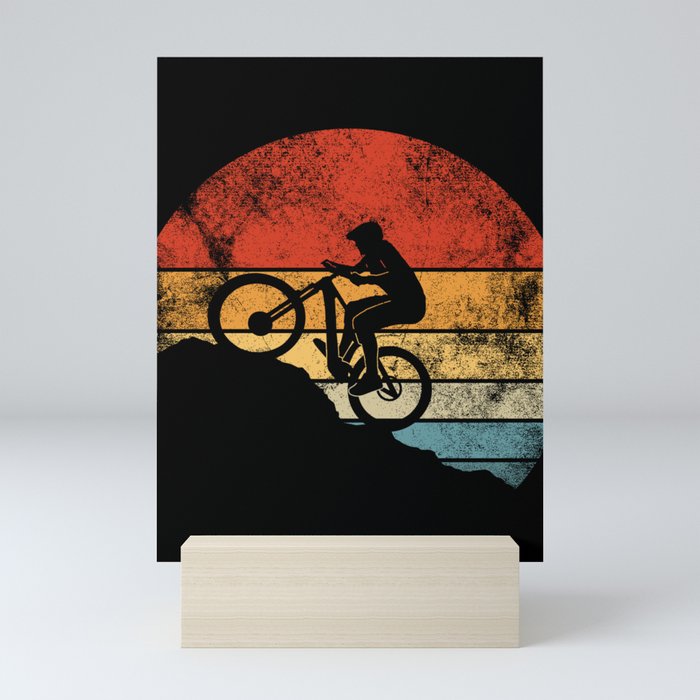 MTB Mountainbike Mini Art Print