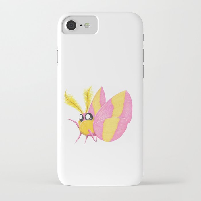Rosy Maple Moth iPhone Case