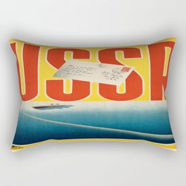Vintage poster - USSR Rectangular Pillow