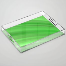 Shamrock Green Abstract Acrylic Tray