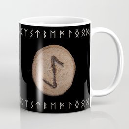 Eihwaz - Elder Futhark rune Coffee Mug