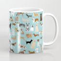 Dogs pattern print must have gifts for dog person mint dog breeds Kaffeebecher