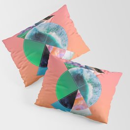 shapes imagination collage nature Pillow Sham