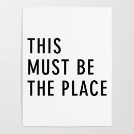 This must be the Place Poster