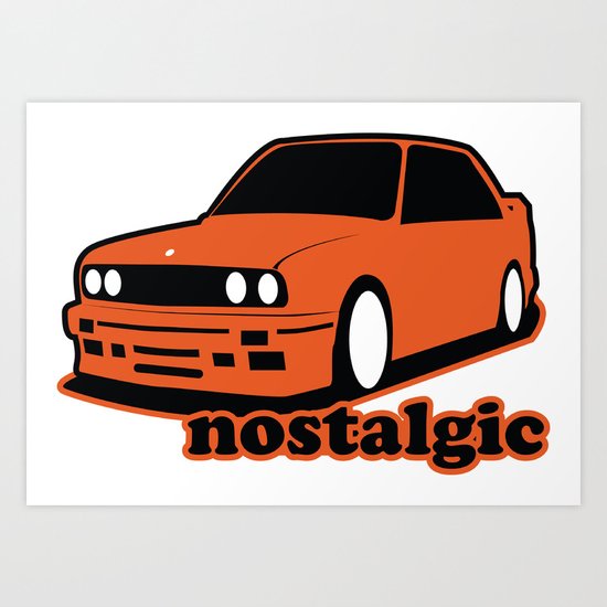 Nostalgic. Art Print