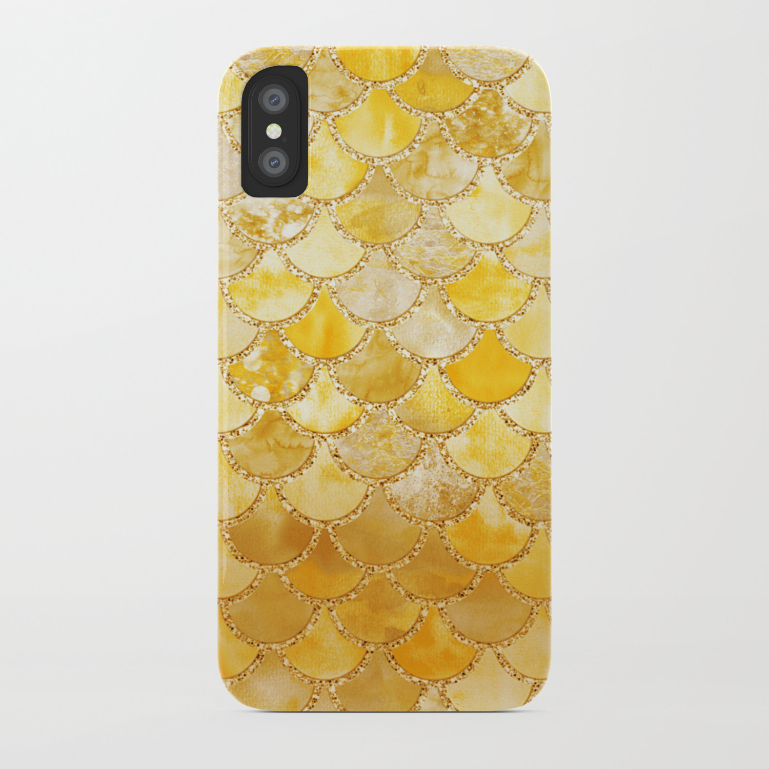 Mermaid scales. Black and white watercolor. iPhone 11 case Mermaid scales. Black and white watercolor. iPhone 11 case