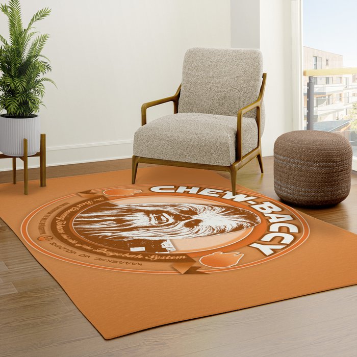 Chew Baccy Wookie Chewing Tobacco Rug by Chubbybuddhist Society6