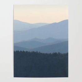 Blue Ridge Mountains Poster
