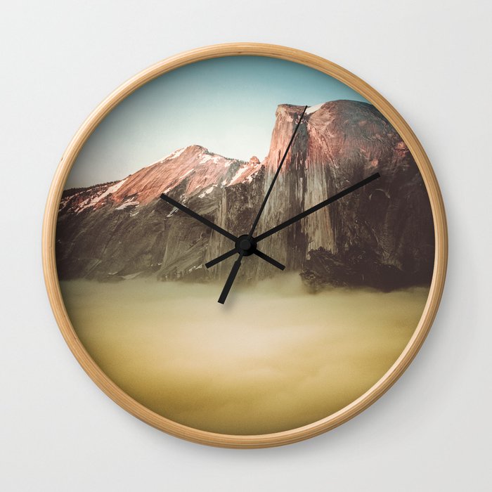 Half Dome Yosemite California Wall Clock
