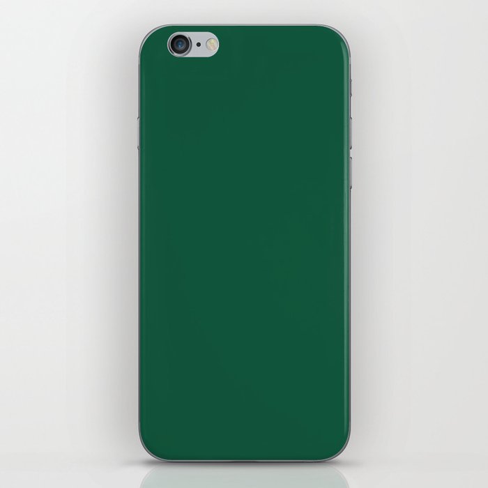 Teal The World (Green) iPhone Skin