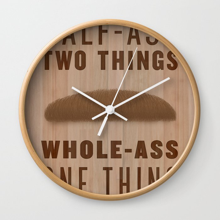Whole-Ass One Thing Wall Clock