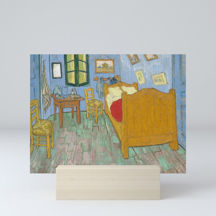 Vincent van Gogh - The Bedroom in Arles Mini Art Print