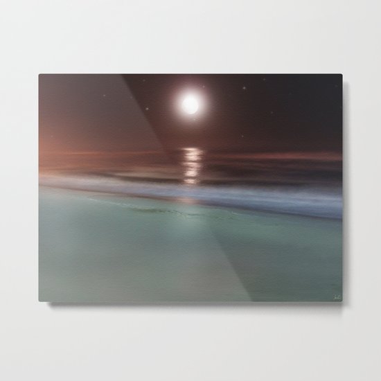 Moon Walk Metal Print