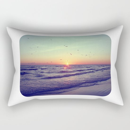 Siesta Key Sunset Rectangular Pillow