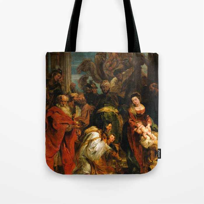 The Adoration of the Magi, 1624 by Peter Paul Rubens Tote Bag