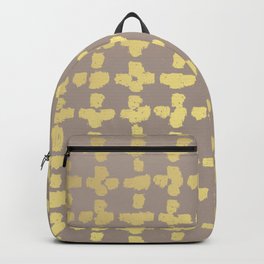 Golden Grid Backpack