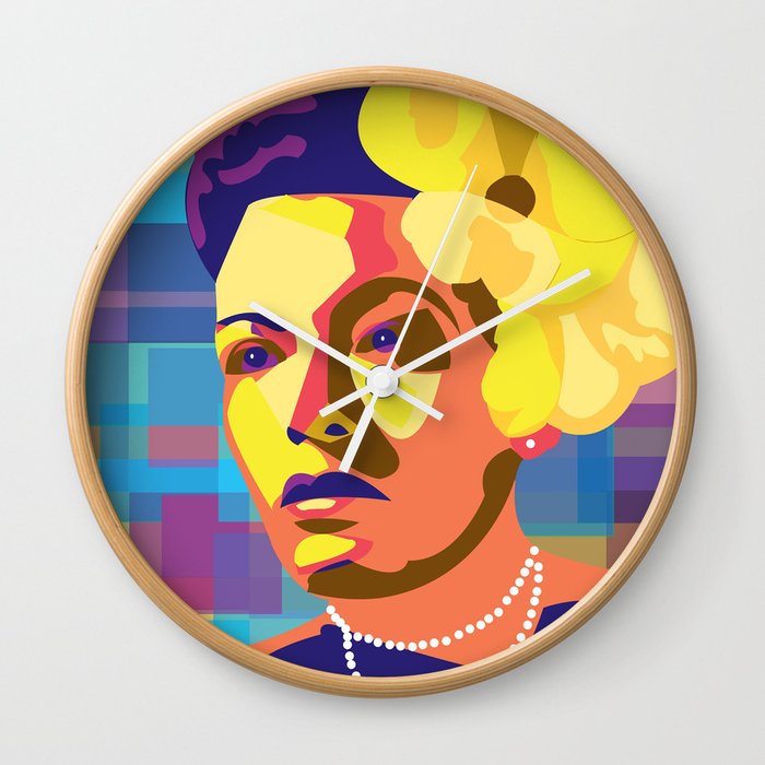 IT'S Billie Holiday Wall Clock