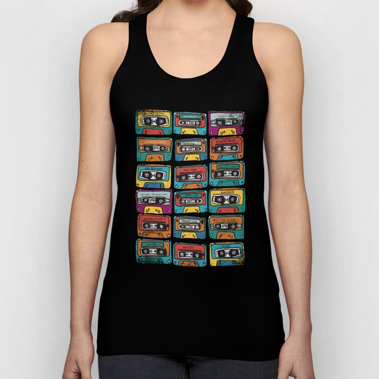 MIXTAPE - ANALOG zine Unisex Tank Top