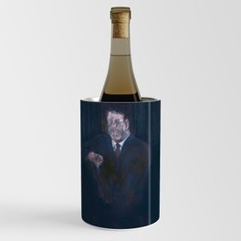 Francis Bacon - Man in Blue VI, 1954 - Vintage Exhibition Poster, Gallery Print, Museum Print Wine Chiller