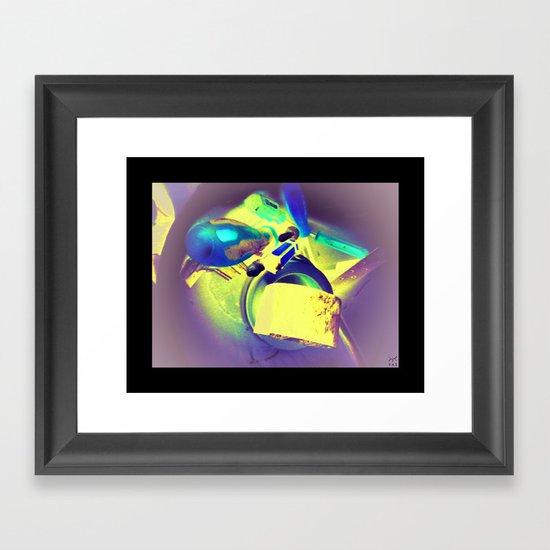 bucket Framed Art Print