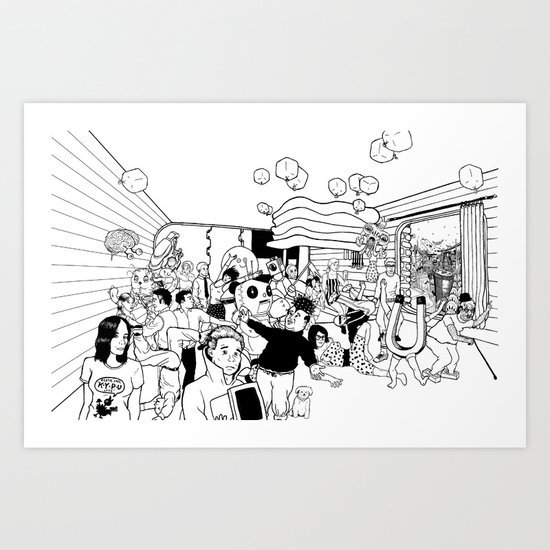 The Future Art Print