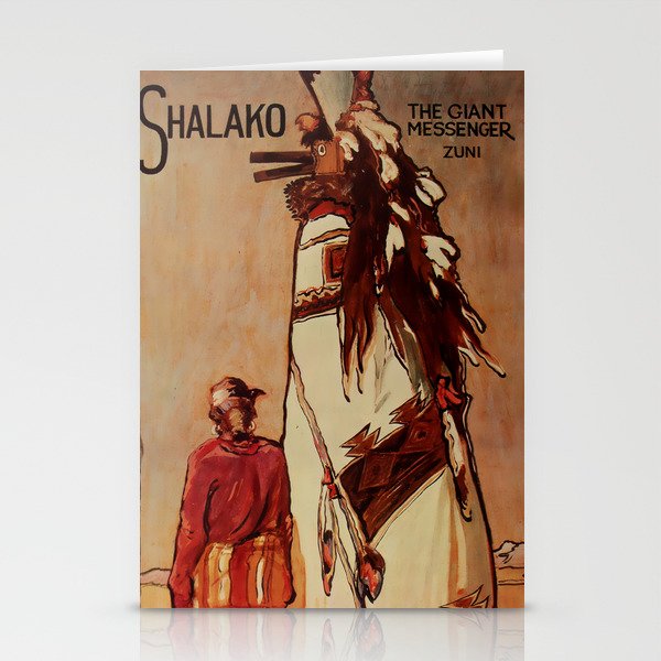 “Shakalo” Western Art By Gerald Cassidy Stationery Cards