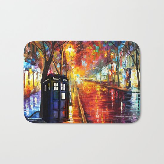 Tardis Full Color Bath Mat