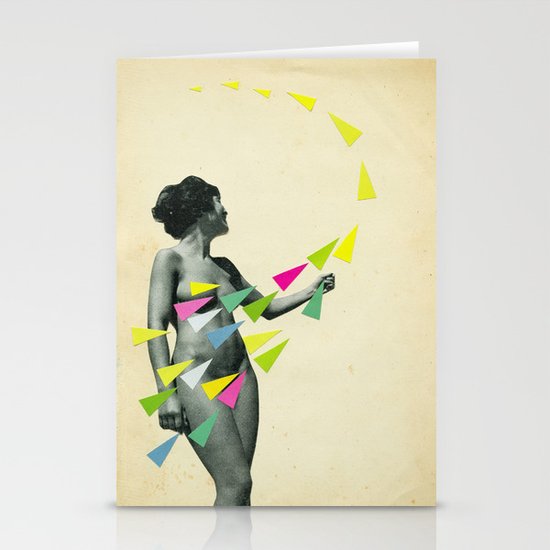 She's a Whirlwind Stationery Cards