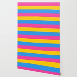 Pansexual Pride Flag V2 Wallpaper By Falln Society6