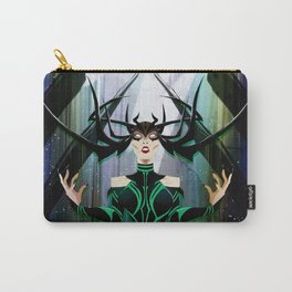Absolute Power Carry-All Pouch | God, Painting, Asgard, Digital, Power, Female, Thor, Hela, Pinup, Asgardian 