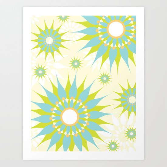 Popsy Twirl Art Print