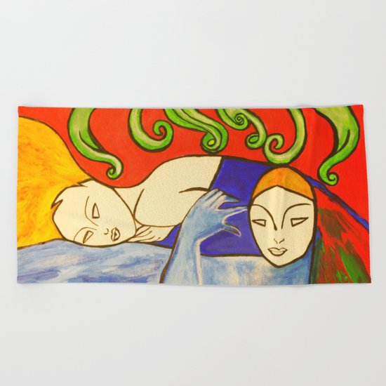 Embraceable You Beach Towel