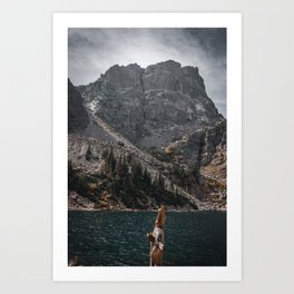 Emerald Lake Colorado Art Print