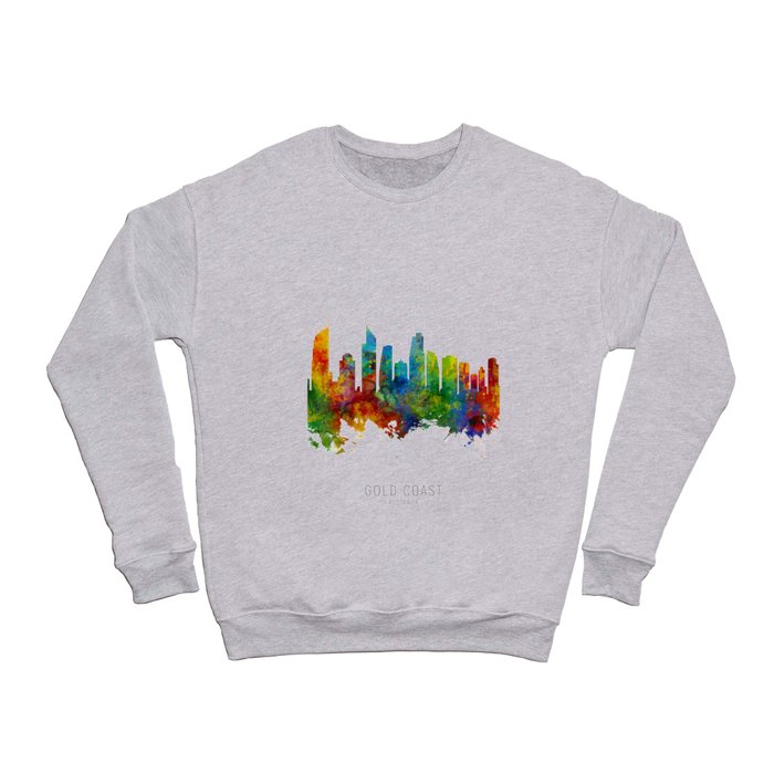 Gold Coast Australia Skyline Crewneck Sweatshirt