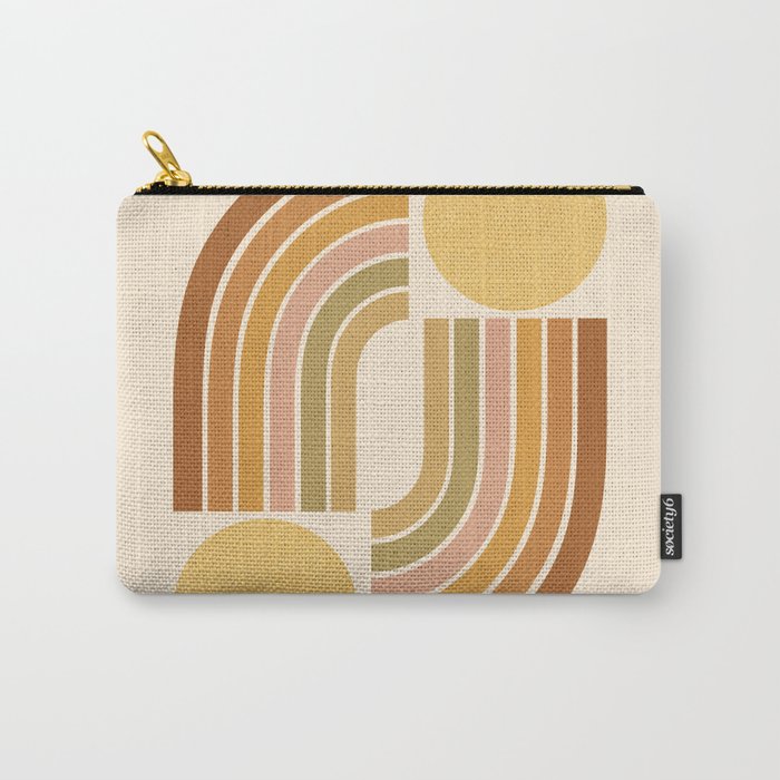 Abstraction_NEW_SUNSET_SUNRISE_RAINBOW_INFINITE_LOOP_POP_ART_0508B Carry-All Pouch