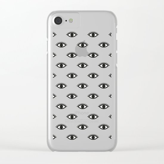 eyes Clear iPhone Case