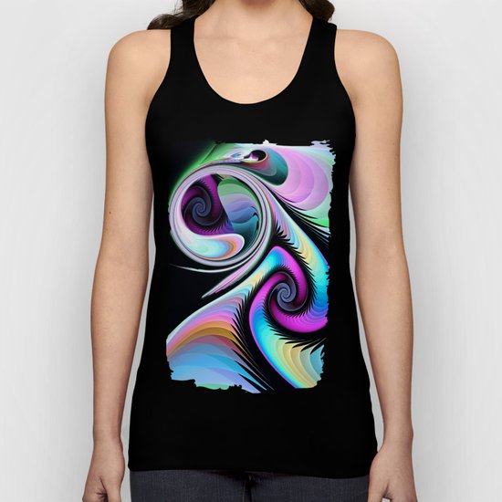 Motion in an abstract Unisex Tank Top