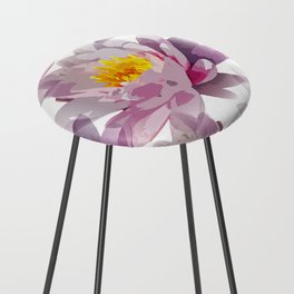 Waterlilies Galore Counter Stool