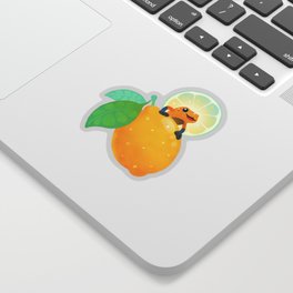 Golden poison lemon sherbet 1 Sticker