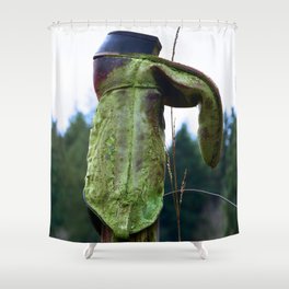 Cowboy Hanger Shower Curtain