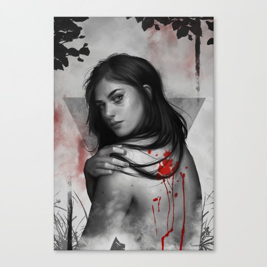 Bad blood Canvas Print