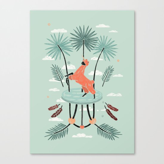 Iconic Mini-Unilamacorn Canvas Print