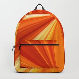 Bright Orange Sun Glare Backpack