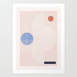 Elegant Geometry 10 Art Print