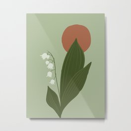 Lily of the Valley Metal Print