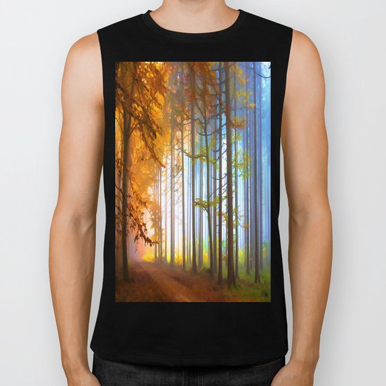 Ethereal Forest Biker Tank