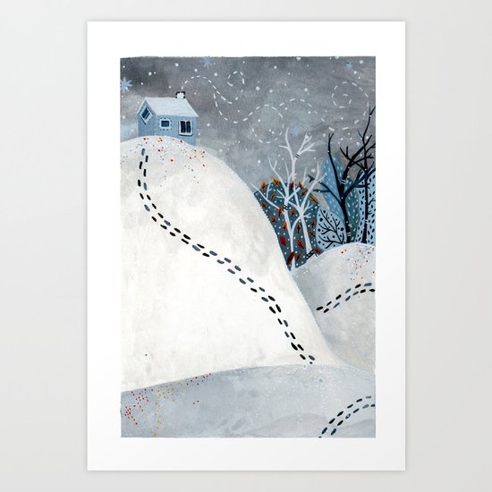 THE ROAD Art Print