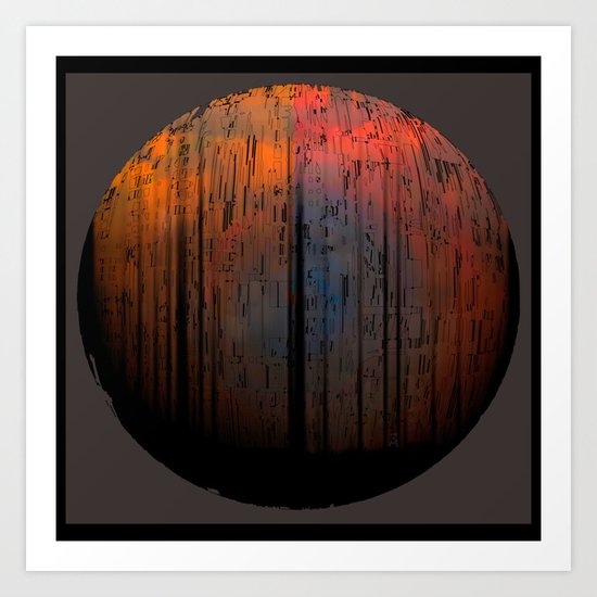 Planetary Moods 3 / 04-09-16 Art Print