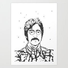 sgt pepper John Art Print